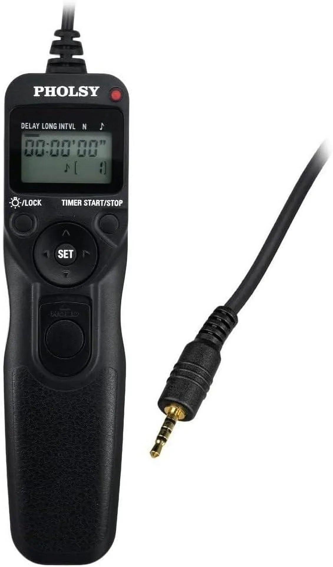 P6 Timer Remote Control Cable with Intervalometer for Panasonic S5, S1H, S1RM, S1R, S1M, S1, G95, G91, FZ10002, G9, GH5, G85, G81, GX8, GX7, GH4, GH3, FZ2500, FZ2000, FZ1000, FZ300, FZ200 P6 for Panasonic