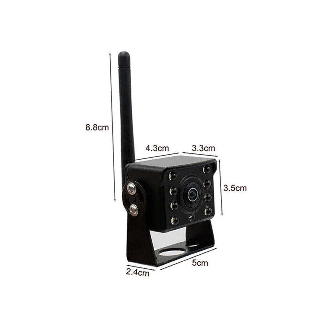 Htovila WiFi Wireless Car Rear View Camera Truck Bus ~36V Automobile  Reverse  Night Vision Backup Camera, IP67 Waterproof Wireless Reversing Monitor