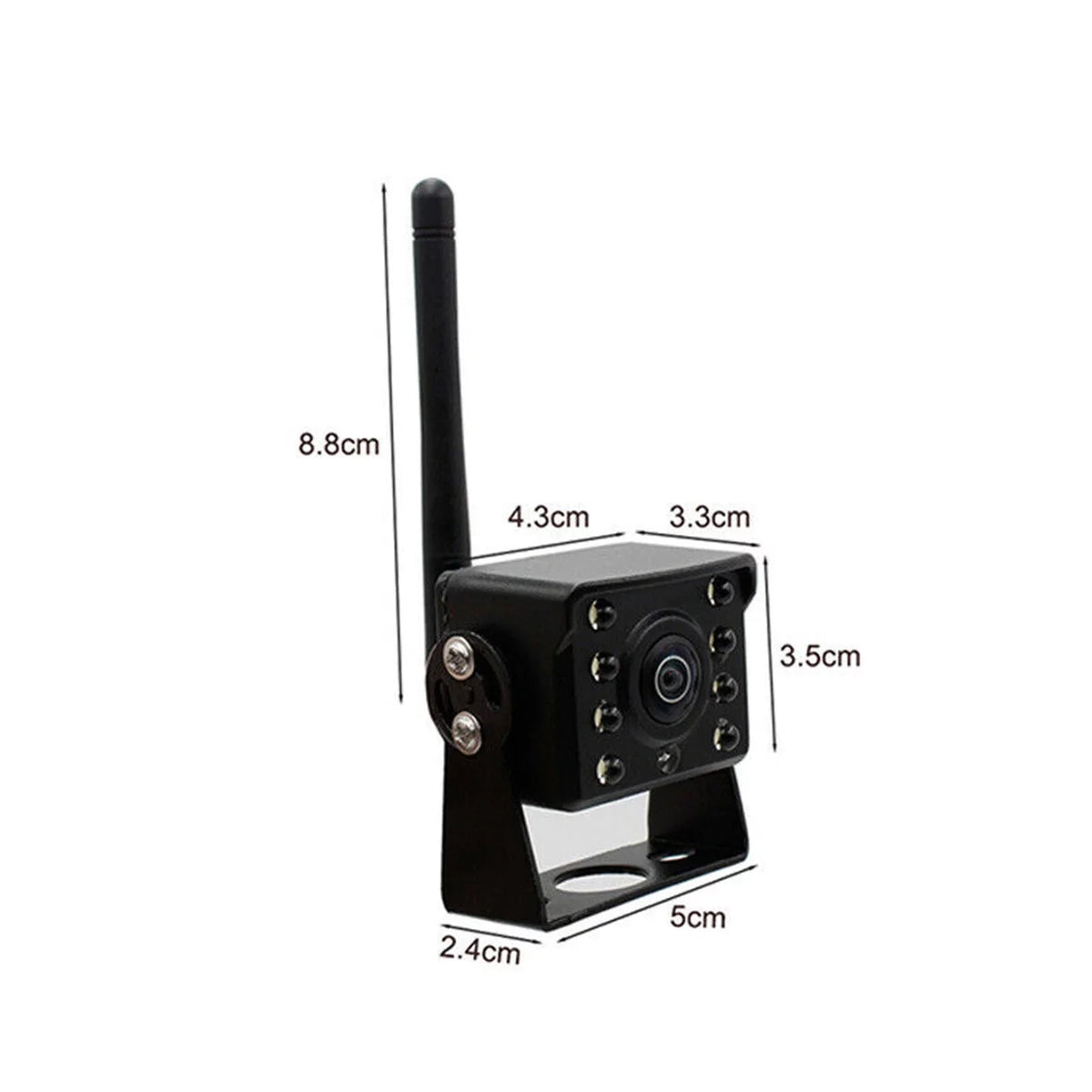 Aumotop WiFi Wireless Car Rear View Camera Truck Bus 12V~36V Automobile  Reverse  Night Vision Backup Camera, IP67 Waterproof Wireless Reversing Monitor