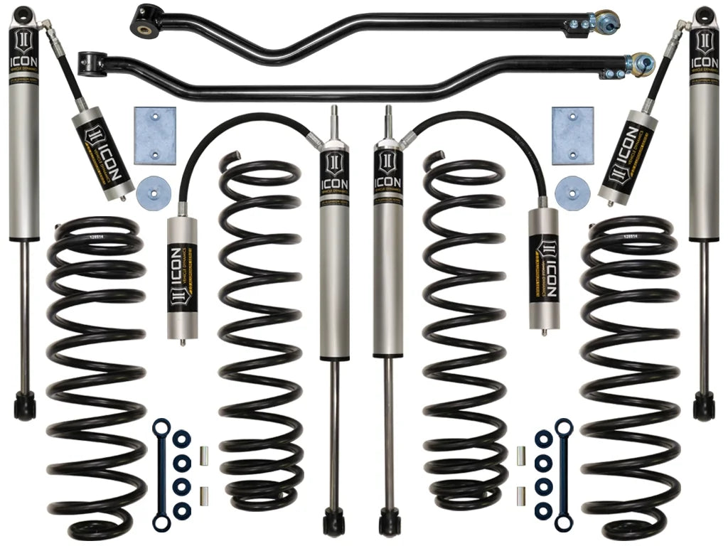 2007-18 Jeep  Wrangler, 3" Lift, Stage 3 Suspension System