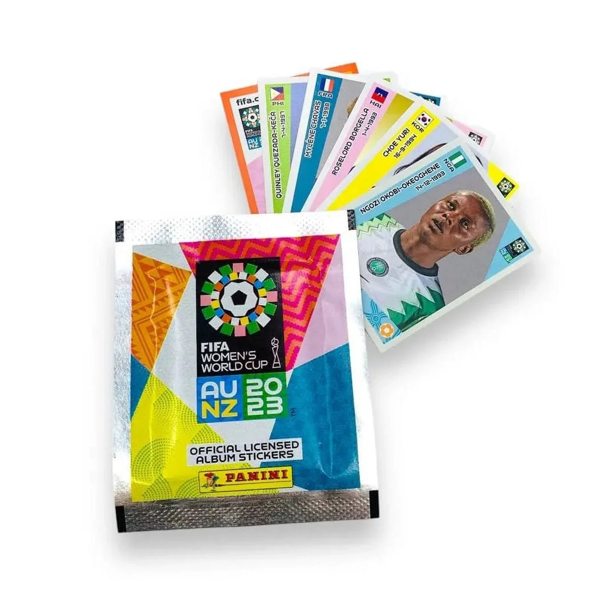 2023 Panini Women's  World Cup Stickers - Bundle 2 (100 Packs & Mega Starter Pack) (Album + 551 Stickers)
