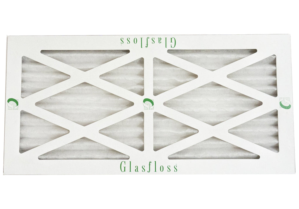 Glasfloss 13x18x1 -  10 -Qty:4 - Furnace Air Filter - Made in  (Actual Size: 12.5 x 17.5x7/8 inch)
