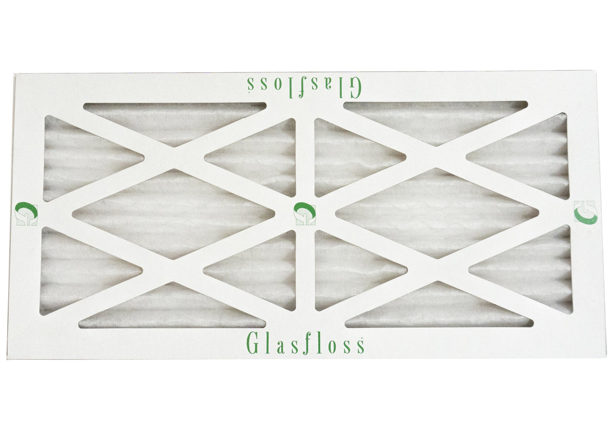 Glasfloss 13x18x1 -  10 -Qty:4 - Furnace Air Filter - Made in  (Actual Size: 12.5 x 17.5x7/8 inch)