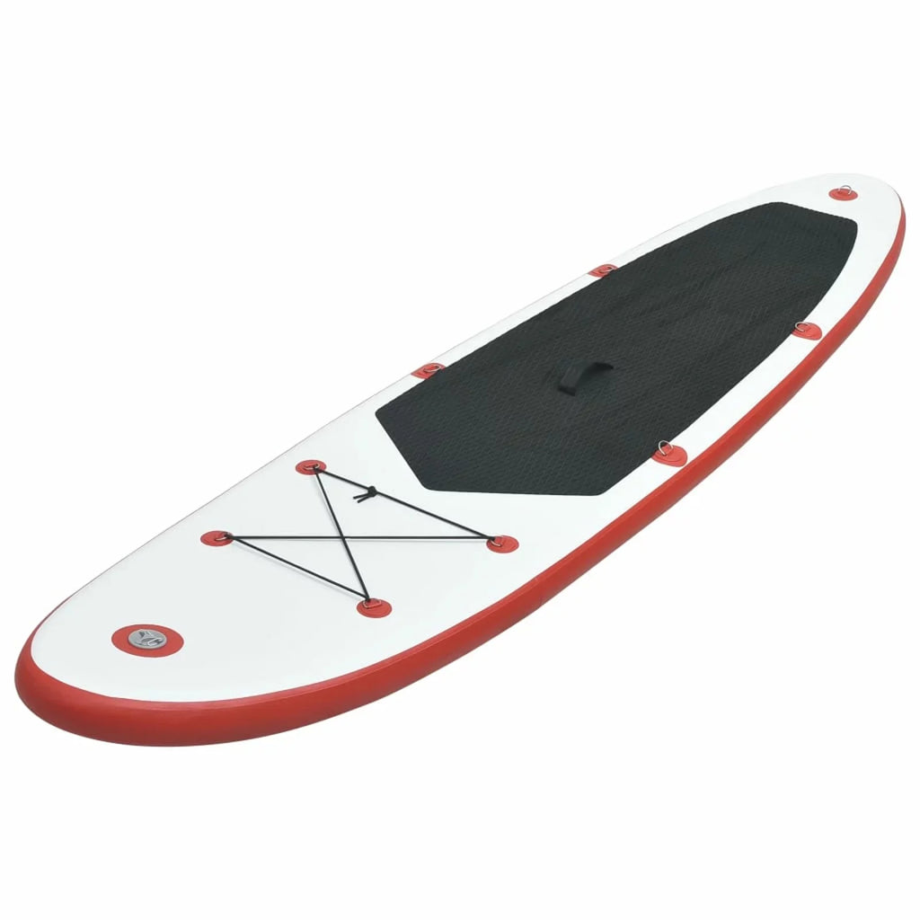 Inflatable Paddleboard Set Red and White