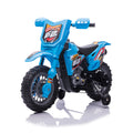 Blazin' Wheels Battery Operated Blue 6V Dirt Bike - Unisex Toy - Ages 3 Years and up. 1.8 Max Mph
