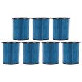 7 Pack 3-Layer Fine Dust Cartridge Filter Replacement Part 72952 Compatible with  VF5000, 5-20 Gallon Wet & Dry Vacuums, Washable & Reusable