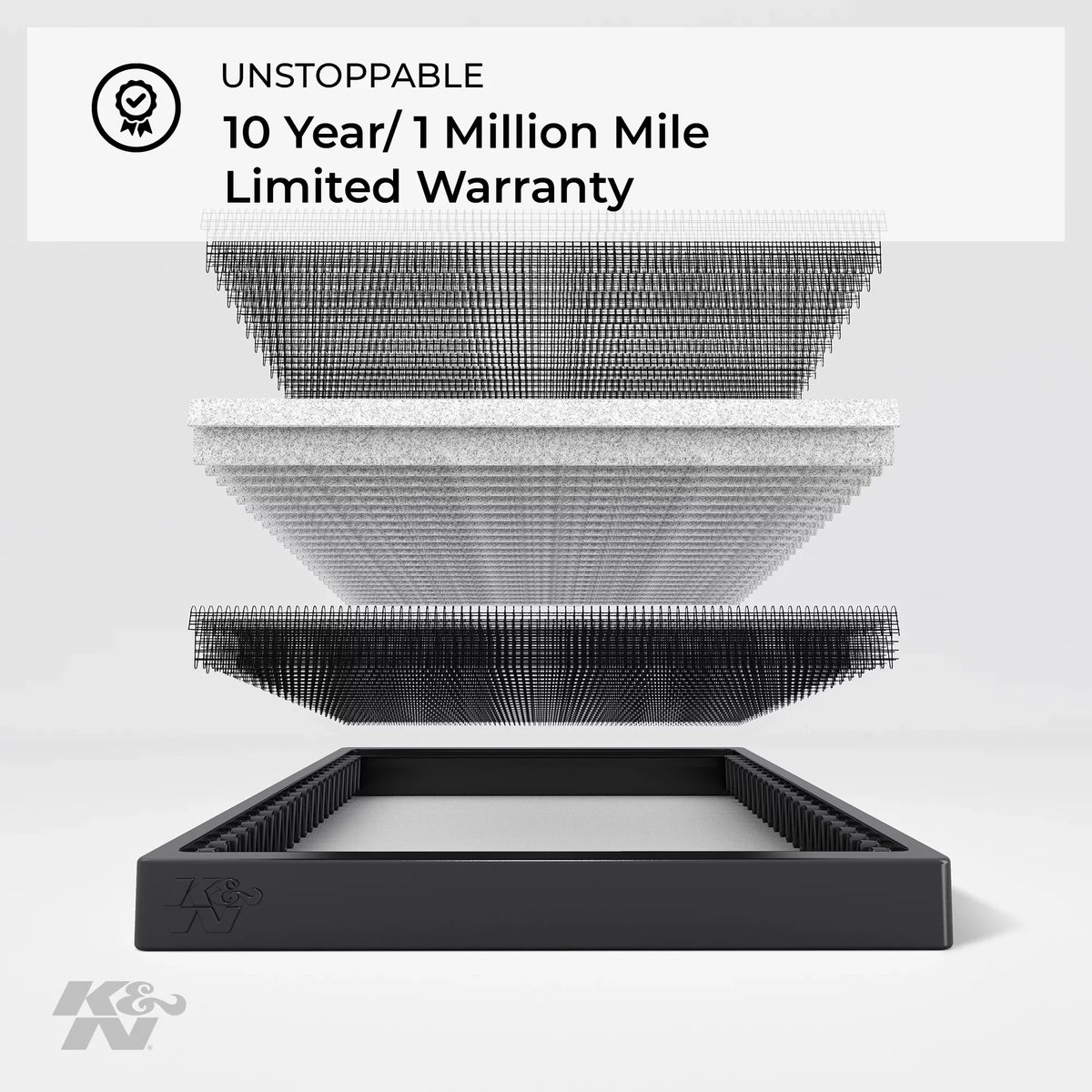 K&N Cabin Air Filter: Washable and Reusable: Designed For Select 2007-2016 Chevy//Buick/Saturn (Traverse, Acadia, Enclave, Outlook) Vehicle Models, VF1012