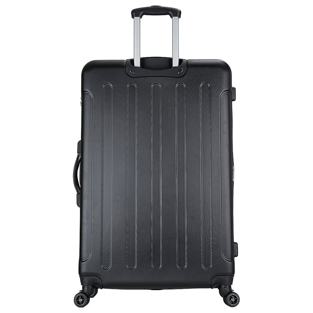 Plastic 4-Wheel Spinner Luggage Black (DKINT00L-)