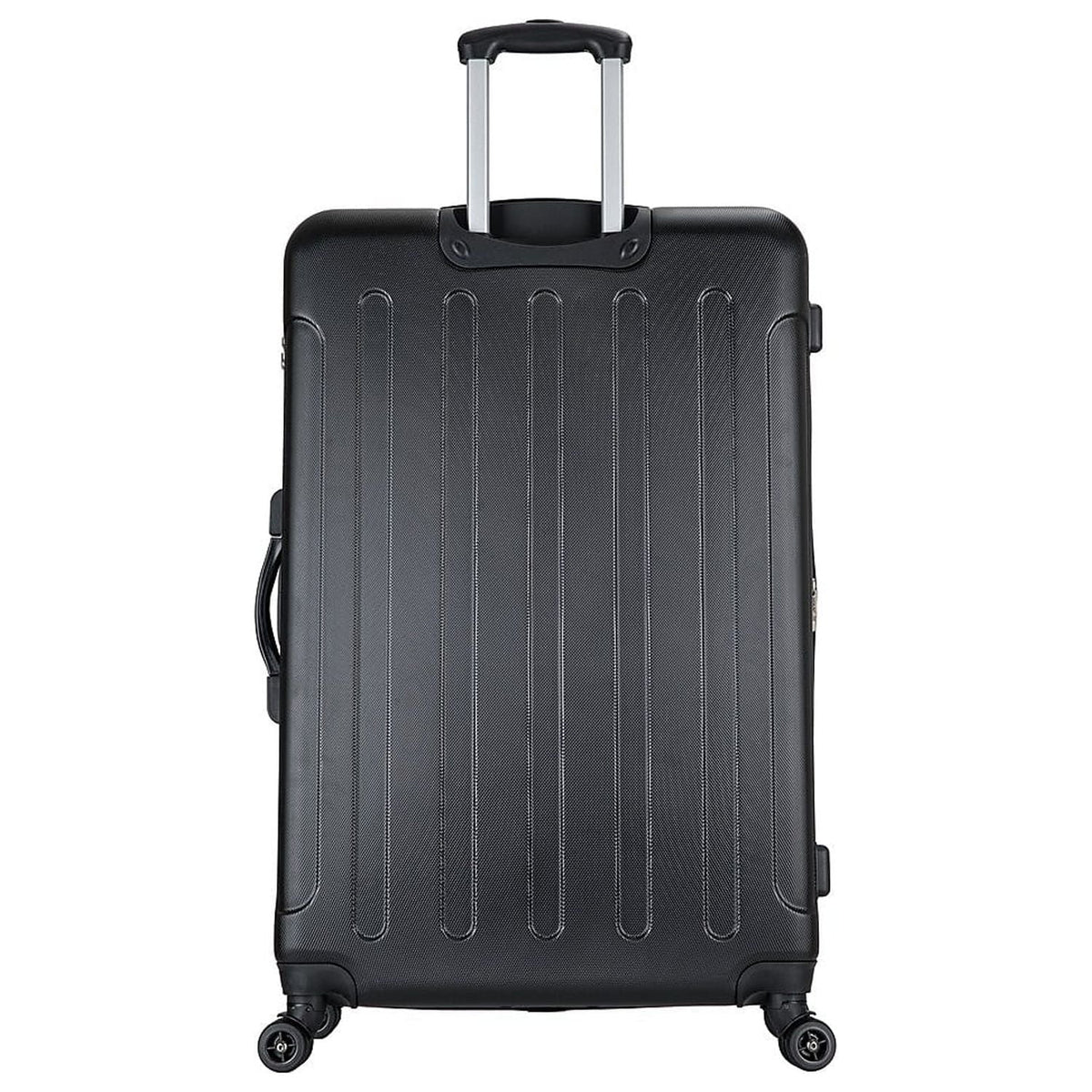 Plastic 4-Wheel Spinner Luggage Black (DKINT00L-)