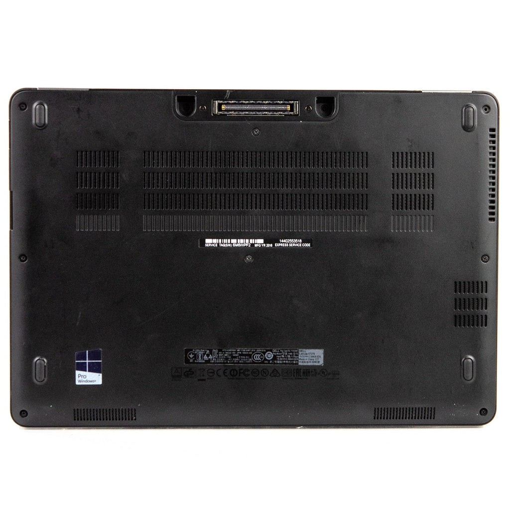 Used Dell Latitude E7270 12.5" Laptop Core i5 16GB 256GB  M.2 Integrated Graphics Win 10 Pro B v.