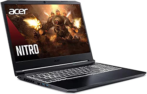 Acer Nitro 5 15.6''   Display Gaming Laptop |  Ryzen 7 5800H Octa-Core  GeForce  3060 32GB  1TB   Backlit Keyboard Windows 10 with  Cable Bundle, Black, 15-15.99 inches