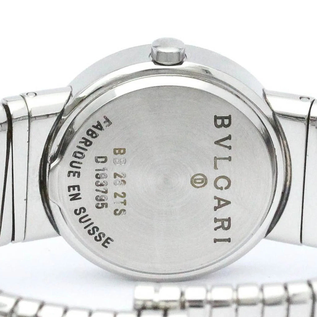 Pre-Owned Polished  Tubogas Stainless Steel Quartz Ladies Watch BB26 2TS BF563995 (Good)