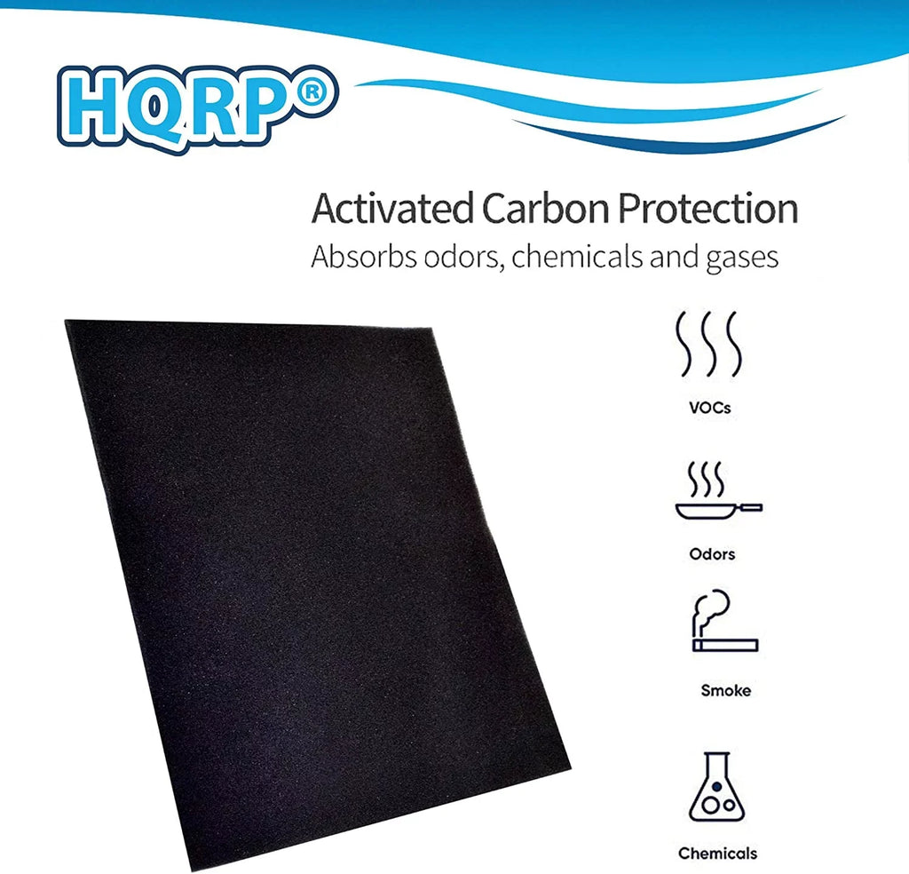 6-pack Activated Carbon Filter for Vornado MD1-0023 Replacement fits AC300, AC350, AC500, AC550 Air Purifiers