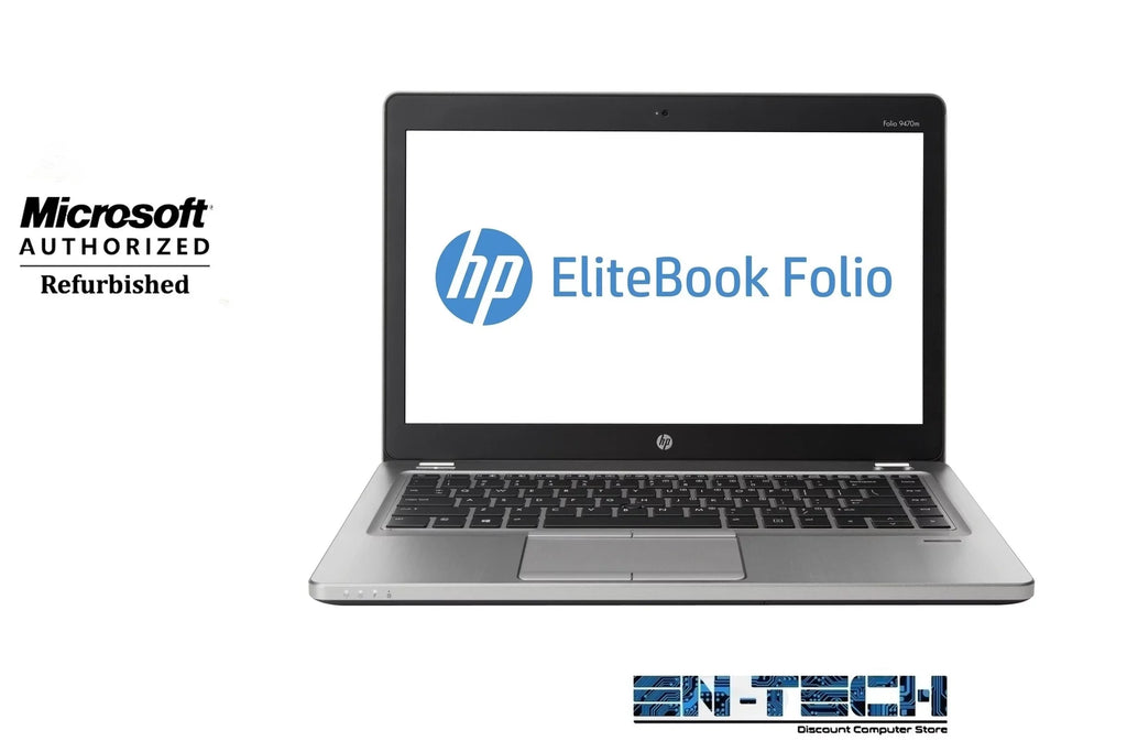 EliteBook Folio 9470m 14.0 in  Laptop - Intel Core i5 3437U 3rd Gen 1.90 GHz 8GB 128GB  Windows 10 Pro 64-Bit - Webcam