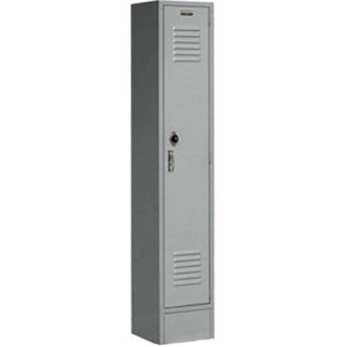 Global Industrial  12 x 12 x 60 in. Single Tier Paramount Locker with 1 Door Ready to Assemble, Gray
