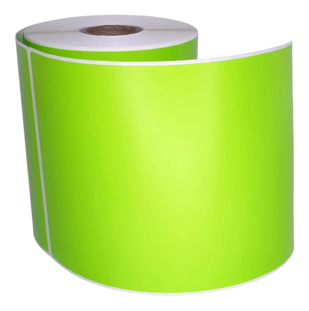 15 Rolls 4"x6"  Color Direct Thermal Shipping Label Compatible with Zebra Eltron Printers