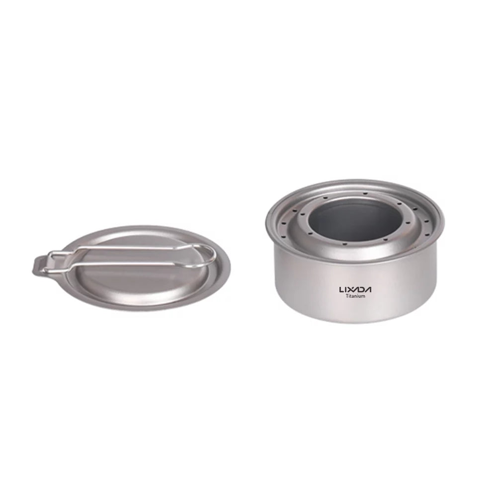 Stove Ultralight Pocket Cooking Stove for Camping Backpacking Picnic Fishing Hiking Fuel Efficient and User Friendly