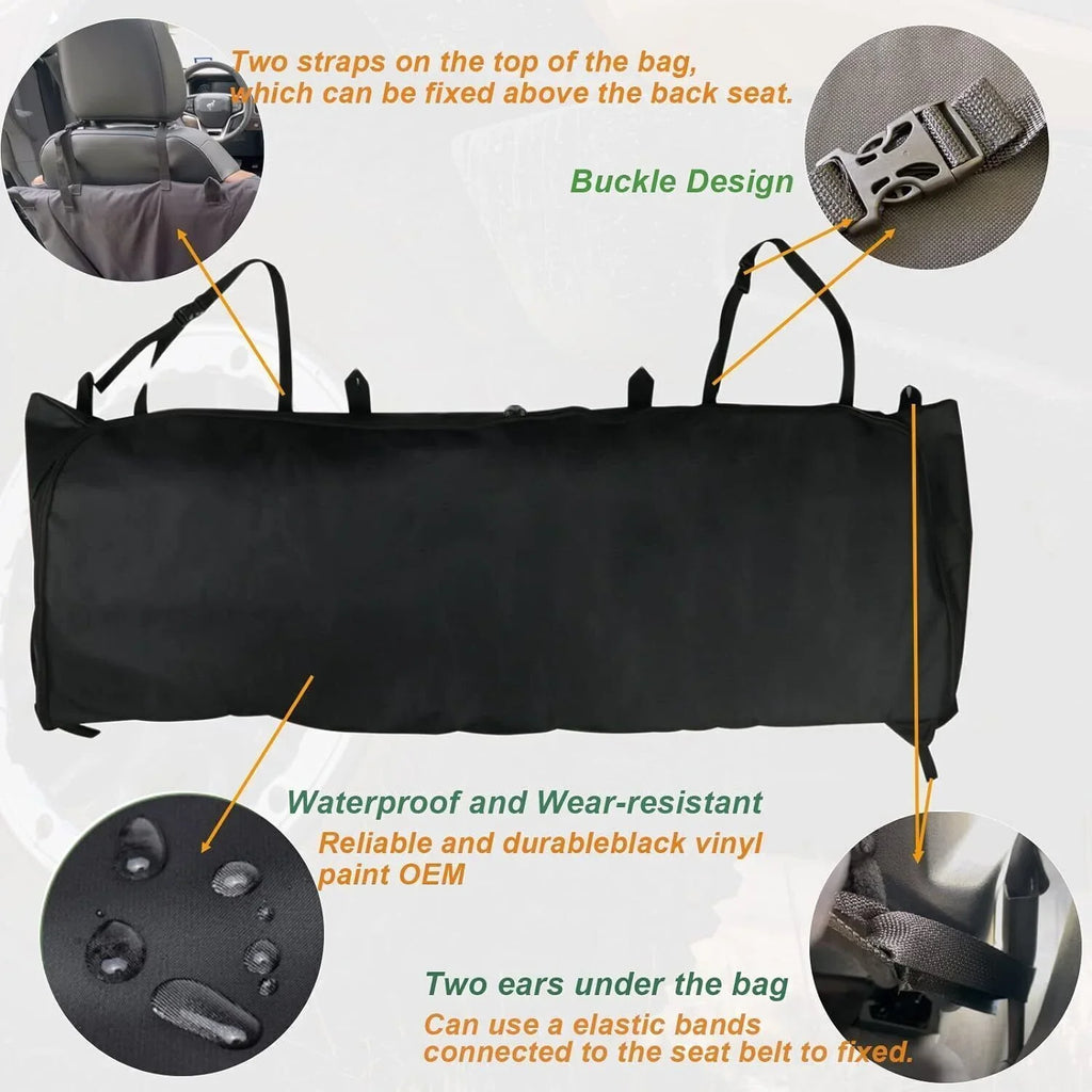 For Ford Bronco Accessories 2021-2023 4-Door 600D Soft Top Window Storage Bag
