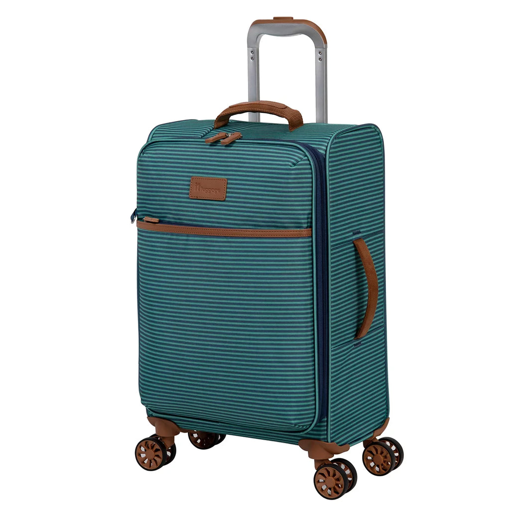 it luggage Beach Stripes Softside Carry-On and Checked 2 Piece Luggage Set (22"/30")