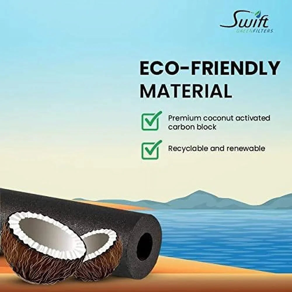 Swift Green Filters -707 Compatible for 47-55707G2,47-55707CM,4373531,-2 Commercial Water Filter (3 Pack),Made in