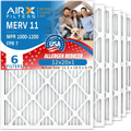 12x20x1 Air Filter  11 Comparable to  1000,  1200 &  7 Electrostatic Pleated Air Conditioner Filter 6 Pack  Premium  Made 12x20x1 Furnace Filters by     .