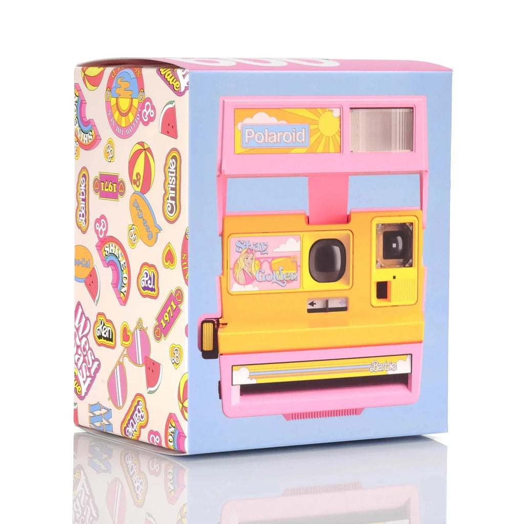 Polaroid 600 Instant Film Camera - Malibu Barbie