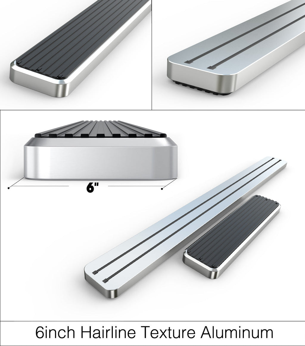 2016-2019 -    | 3    Hairline Finish iStep 6 Inch Van Door to Door sidestep