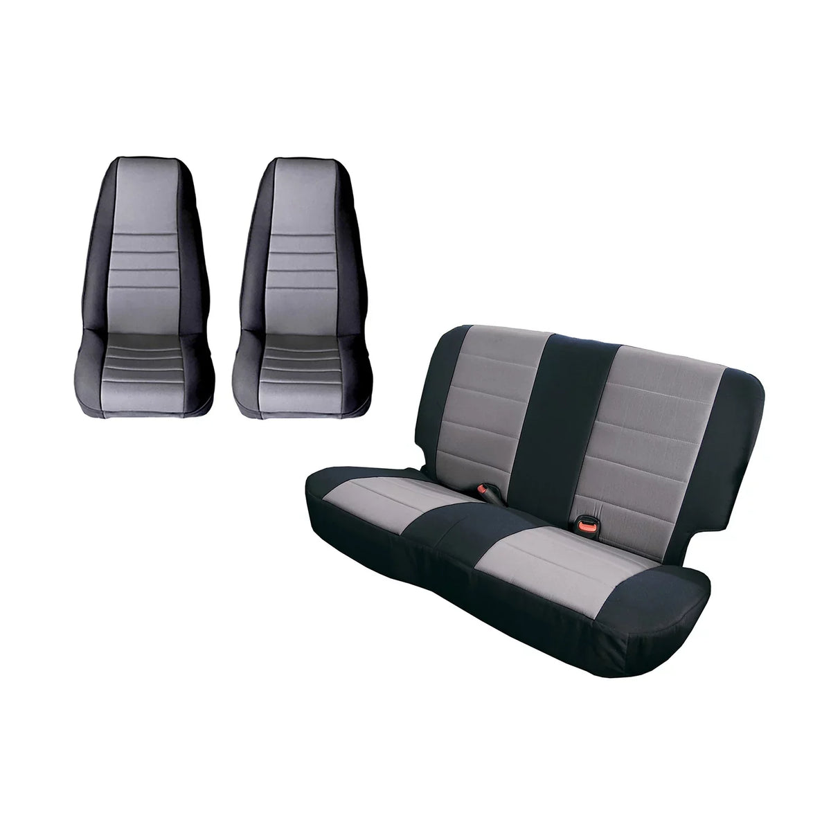 Rugged Ridge by RealTruck | 13296.01 Seat Cover Kit, Black; 2011-2018 Jeep Wrangler , 2 Door Compatible with Select: 2011, 2015-2018 Jeep Wrangler Unlimited