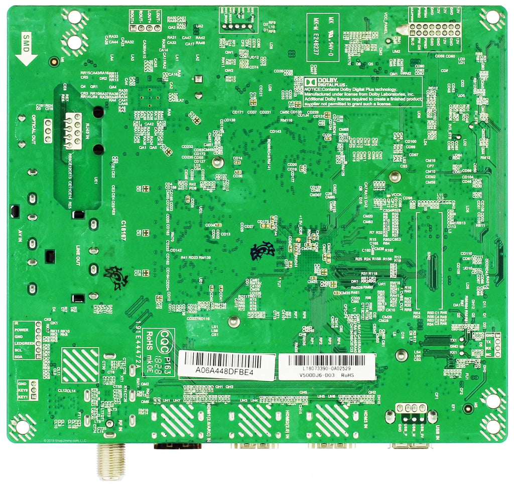 Vizio Main Board for D50F-G9 (/ Serial)