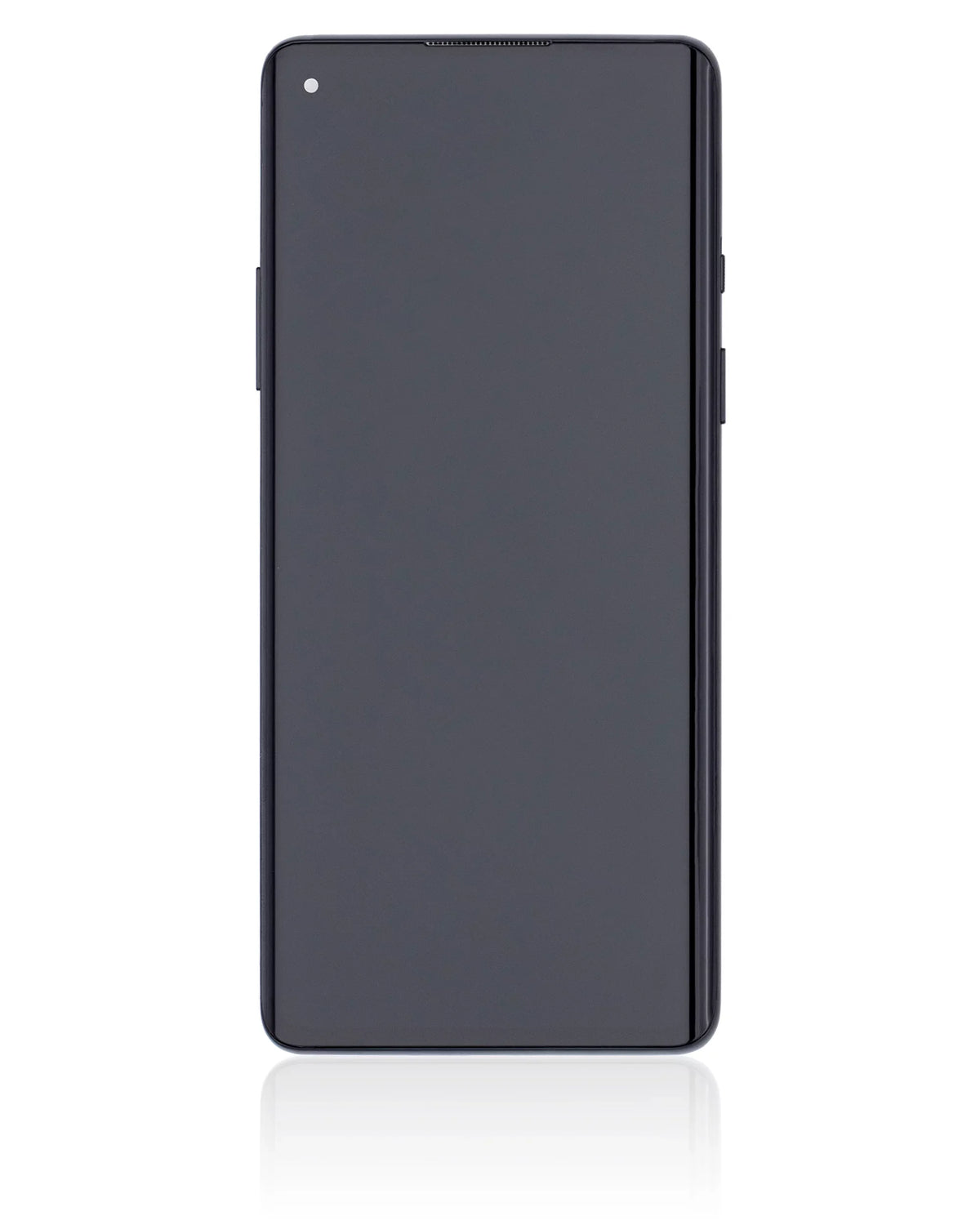 Replacement  Assembly With Frame Compatible For OnePlus 8 / 5G (Non-Verizon 5G  Frame) (Refurbished) (Onyx Black)