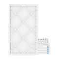 12x20x1  11,  1000 Pleated  Furnace 1" Air Filters by Pamlico. Quantity 6. Actual Size: 11-1/2 x 19-1/2 x 3/4