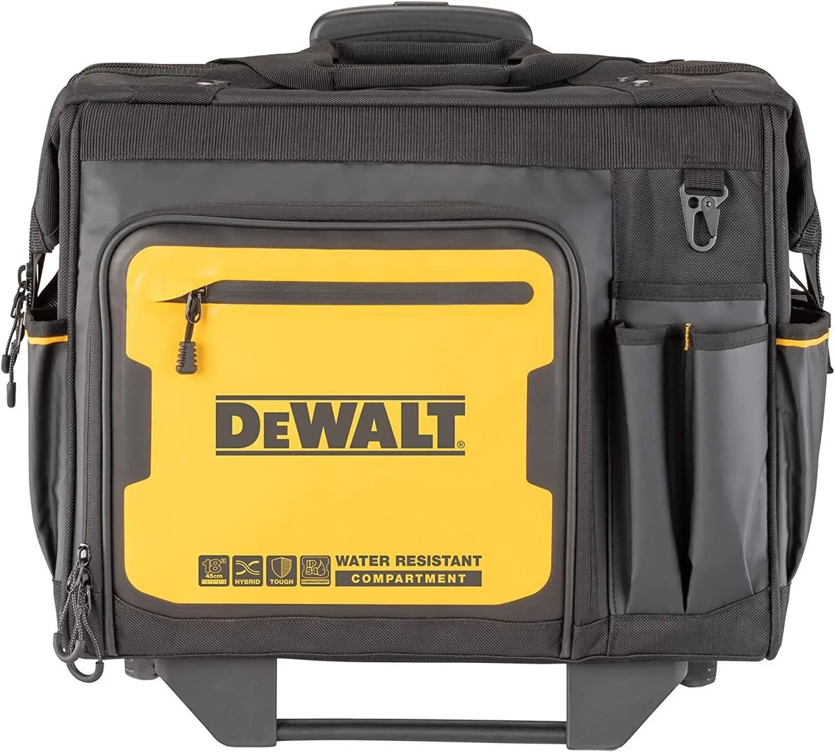 Tool Bag with Wheels, Tool Storage and Organization, Durable and Water Resistant, 18 Inch DWST560107