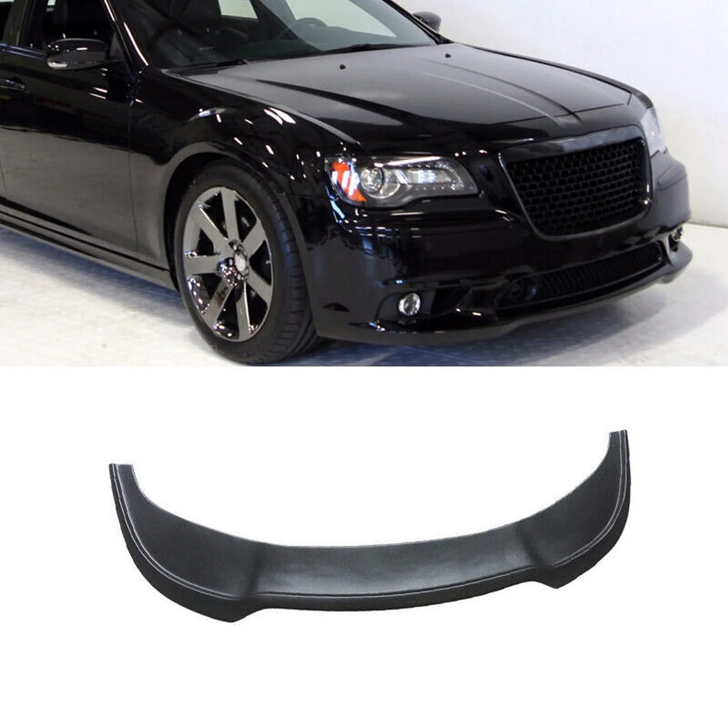 Front Bumper Lower Lip for 2015-2022 Chrysler 300  Sedan Matte Black