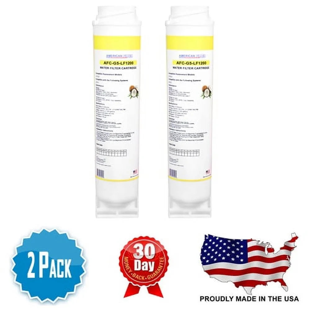 Brand , Water Filters , Model # -G5 , Compatible with ® GXSL55 - 2 Filters - Made in U.S.A.