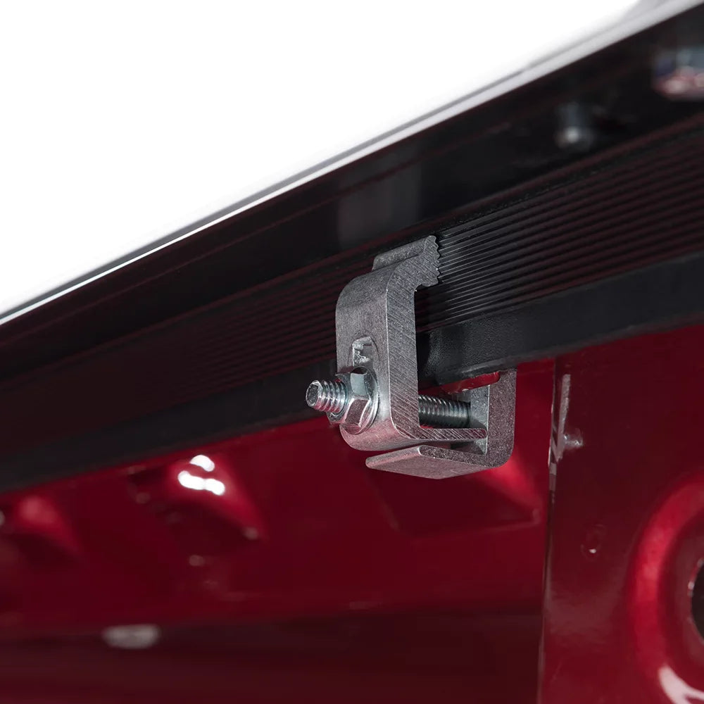 Tonno Pro Lo Roll, Soft Roll-up Truck Bed Tonneau Cover | -1095 | Fits 2019 - 2023 Chevy/ Silverado/Sierra, works w/ MultiPro/Flex tailgate 5' 10" Bed (69.9")