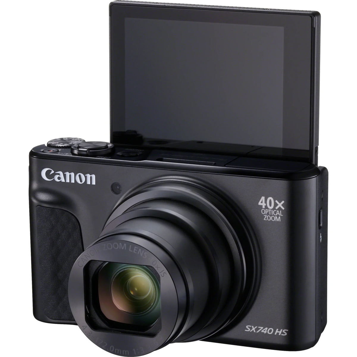 Canon PowerShot SX740  20.3 Megapixel Compact Camera, Black