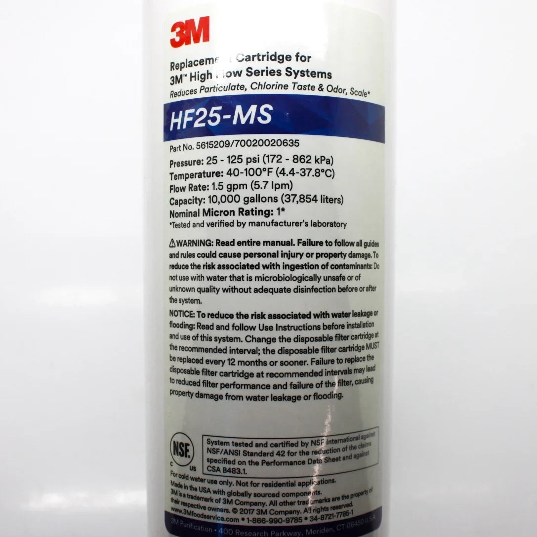 3M HF25- Replacement Cartridge 123488 5615209 7000001677