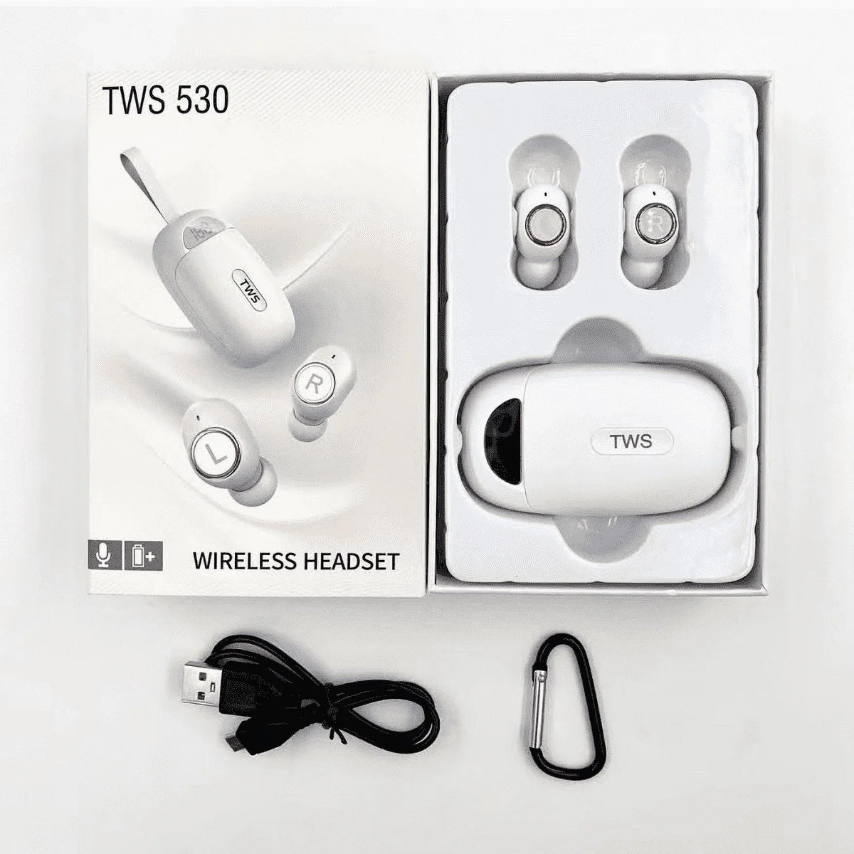 Wireless Earbuds For OnePlus 3T , with Immersive Sound True 5.0 Bluetooth in-Ear Headphones with 2000mAh Charging Case Stereo Calls Touch Control IPX7 Sweatproof Deep Bass