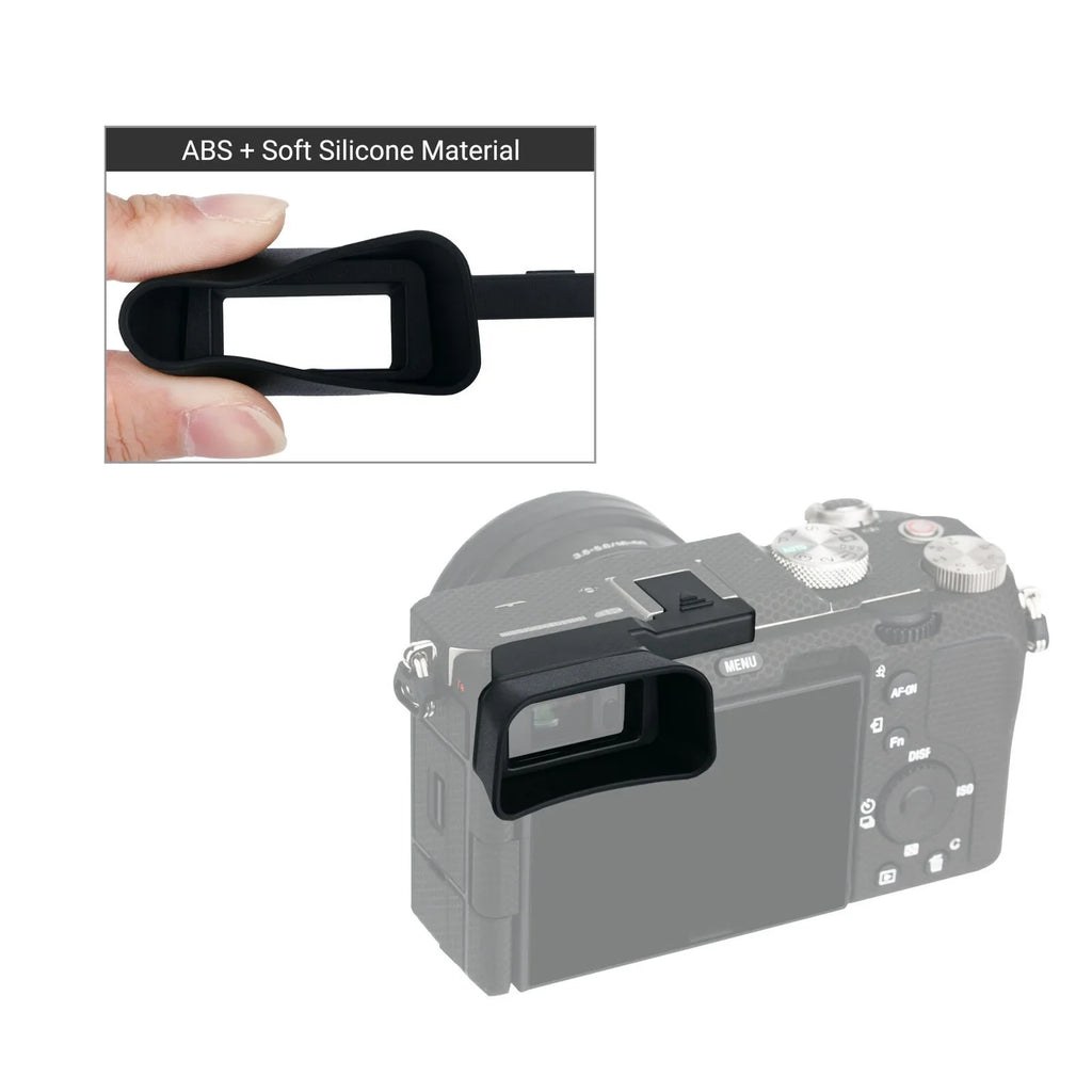Extend Camera Eyecup Eyepiece Viewfinder for Sony A7C Alpha 7C -7C