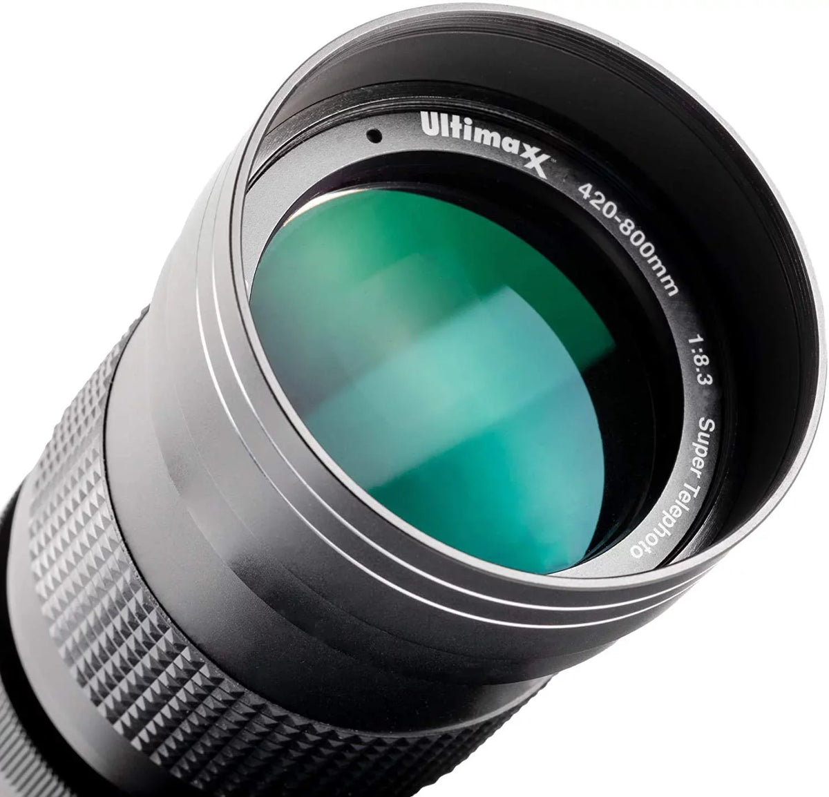 Ultimaxx 420-800mm f/8.3-16 Super  Manual Telephoto Zoom T-Mount Lens Kit for Nikon F-Mount D6, D5, D4, D850, D810, D800, D780, D750, D610, D600, D7500, D7200, D5600, D5500, D5300, D3500 and D3400 D