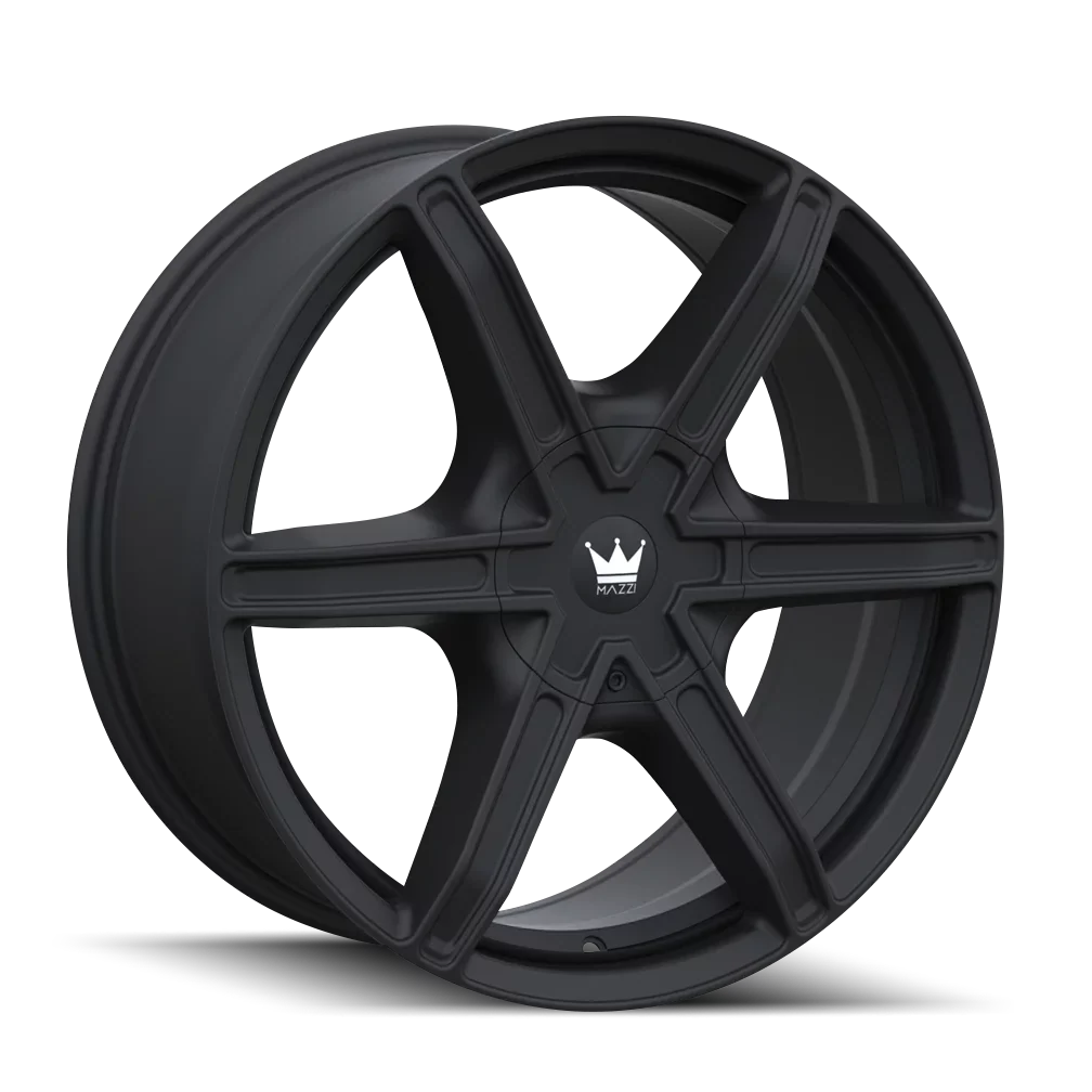 Mazzi Stilts-371 20X8.5 5X108/5X114.3 35Et 72.6Cb Matte Black