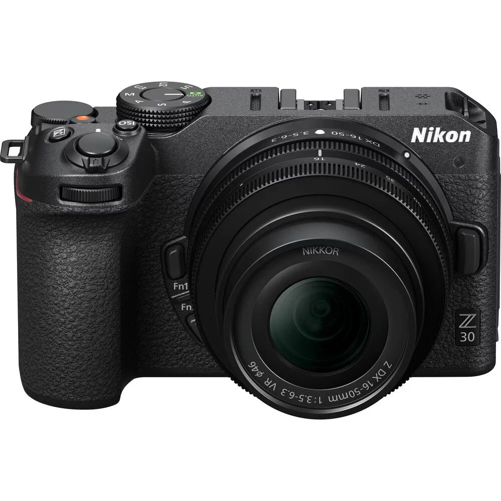 Nikon Z30 Mirrorless Camera Bundle with  16-50mm  Zoom Lens + 32GB SanDisk Card + Case + Tripod + ZeeTech Accessory