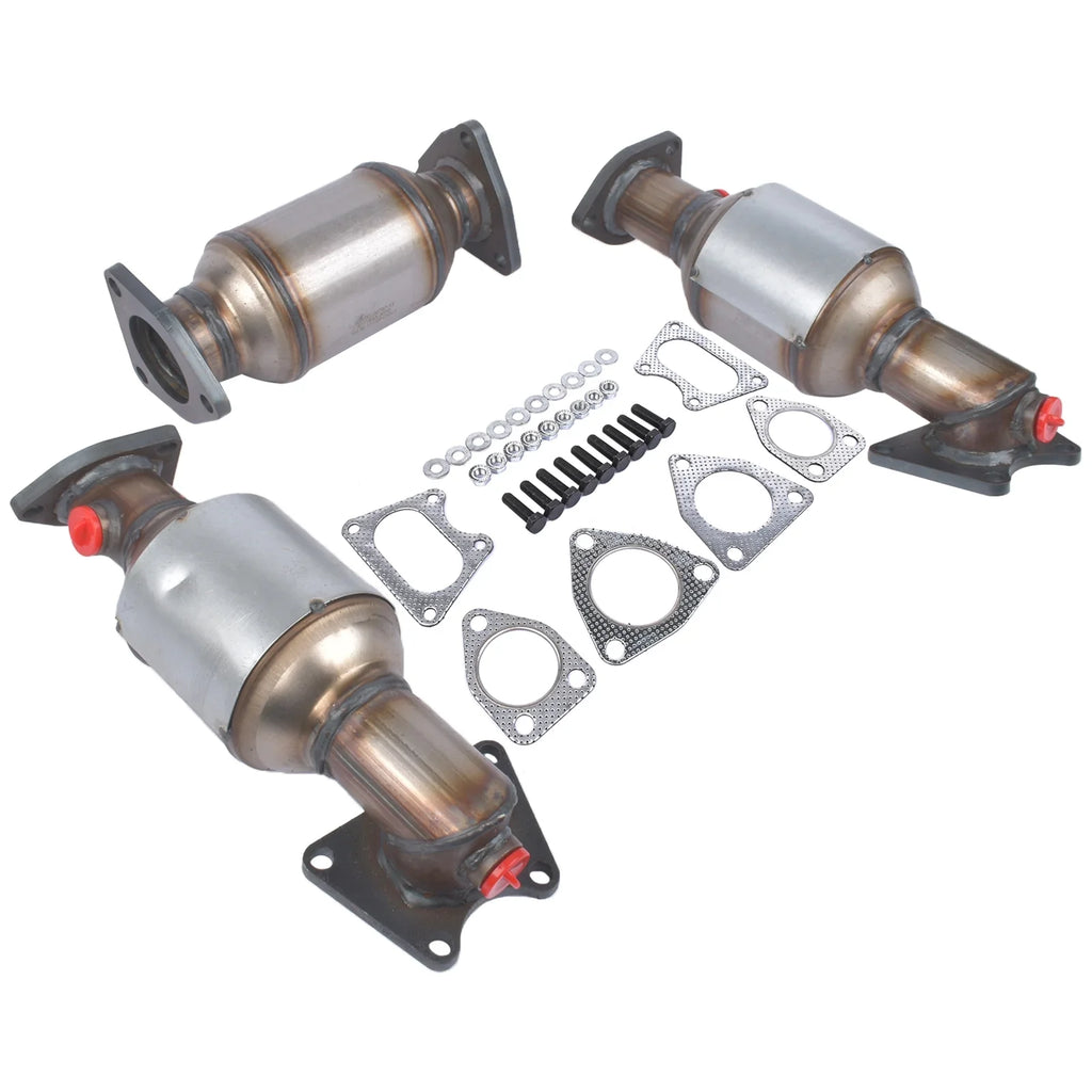 Catalytic Converters Set Replacement for 2005-2008 Honda Pilot 3.5L 45106-45107-45108