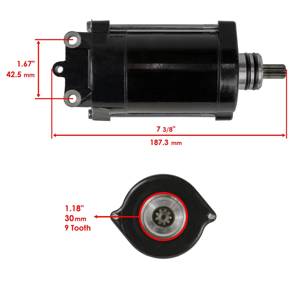 Starter & Relay Solenoid for Seadoo  Di  Ltd 951 1998 1999- 2003 Jet Ski