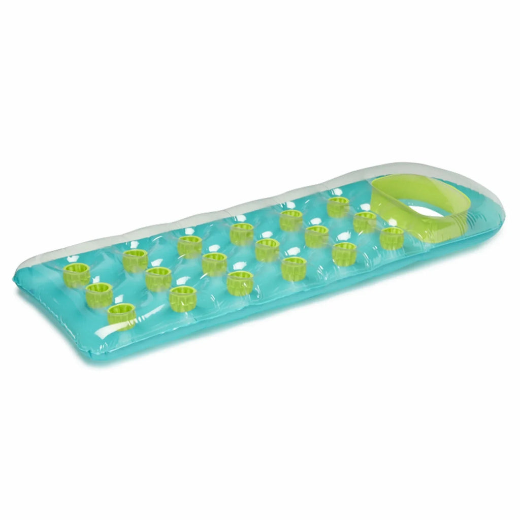 Suntanner 18 Pocket Swimming Pool Beach Lounge Floating Raft  Comfortable built in contoured pillow