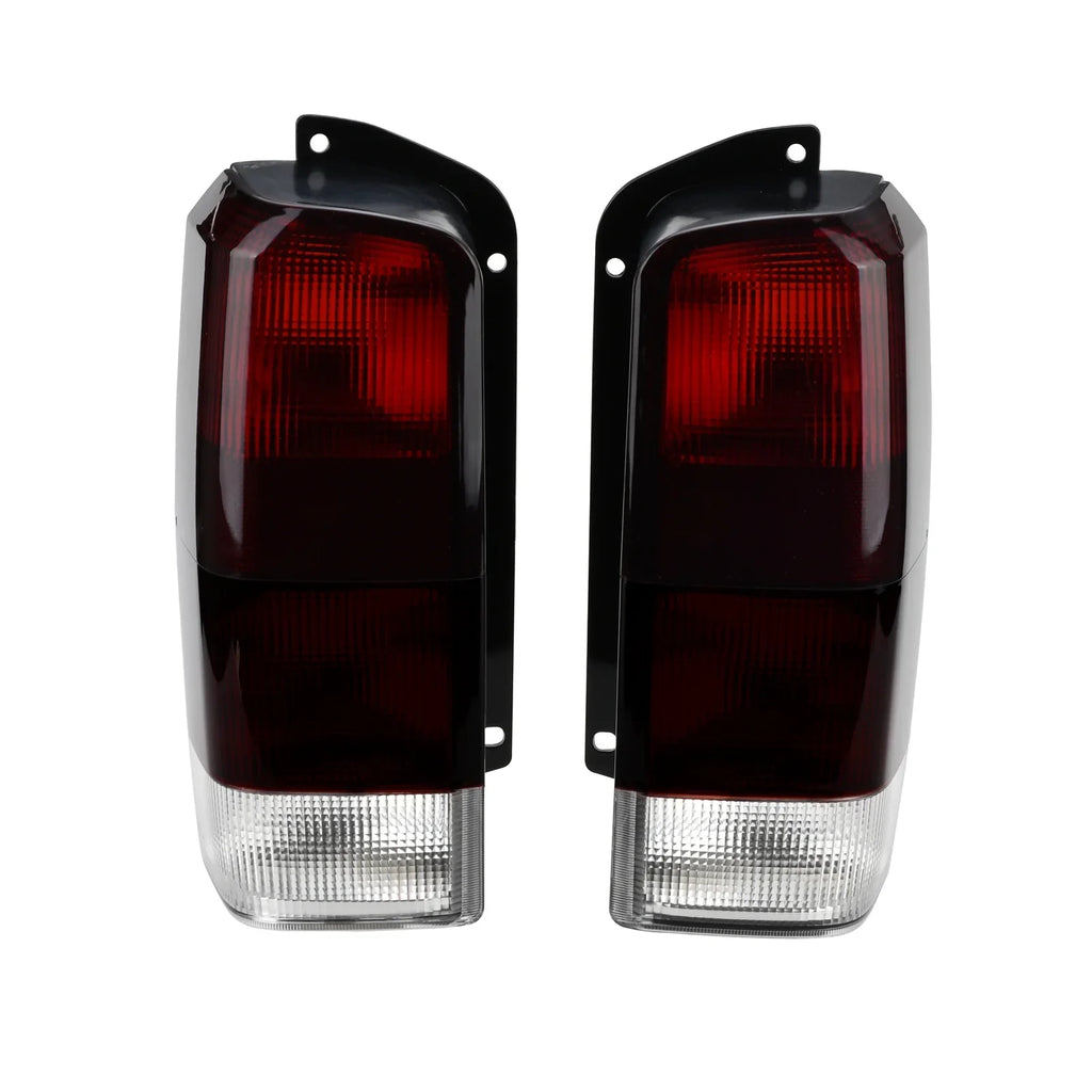 Fits for Jeep 97-01  Tail Lights Red/Smoke Lens Rear Tail Lamps Set(Left + Right)Compatible with 1997-2001 Cherokee  Chassis