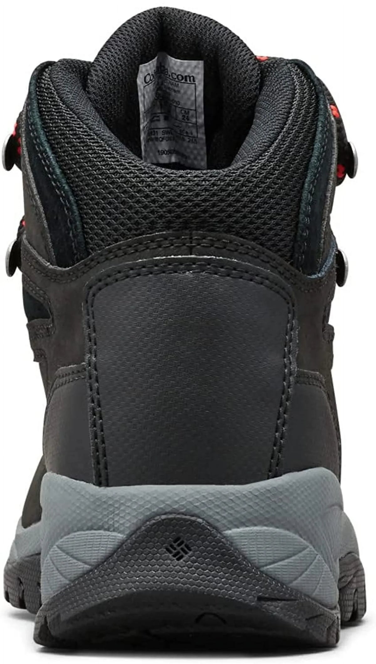 Columbia Womens Newton Ridge Plus Boot 10 Wide Black/Poppy Red