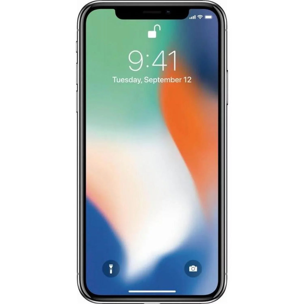 Apple iPhone X A1865 (Fully Unlocked) 64GB Silver (Used - Grade A)