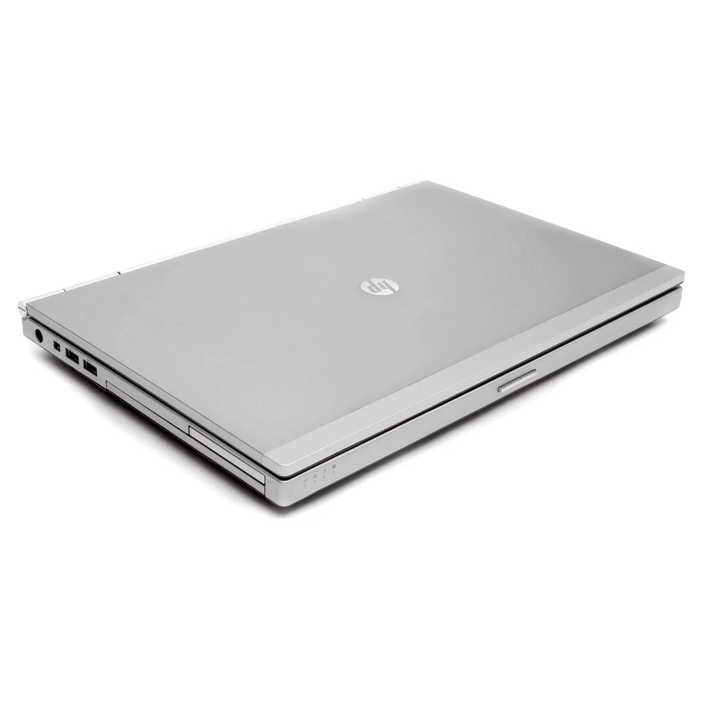 Used  Silver EliteBook 8460P 14''  Laptop Intel i5 Dual Core 2.4GHz 4GB  250GB  Intel  Graphics 3000 1366 x 768 Display Windows 10 Home 64-Bit