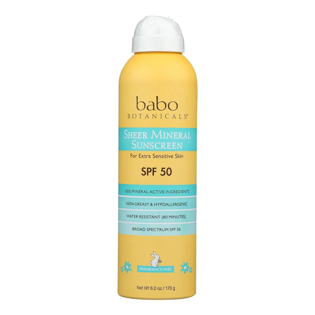 Babo Botanicals - Sunscrn Sheer Spry Spf 50 - 1 Each-6